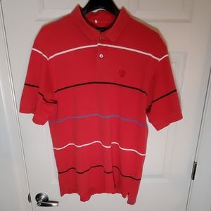 Izod red polo